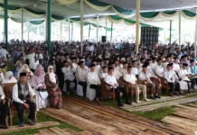 Ribuan Jemaah Hadiri Peringatan Nuzulul Quran di Muara Enim