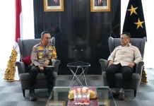 Kompolnas Tinjau Pengamanan Mudik Lebaran di Polda Sumsel