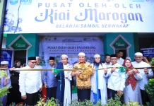 Pemprov Sumsel Luncurkan Pusat Oleh-Oleh di Kampung Wakaf Marogan