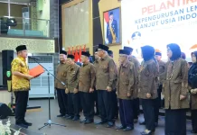 Kepengurusan Lembaga Lanjut Usia Indonesia Sumsel 2025 - 2030 Resmi Dilantik