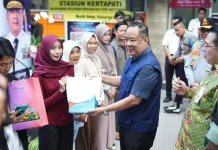 Wagub Sumsel Lepas 2.912 Pemudik Gratis 2026 melalui Kereta Api