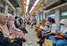 LRT Sumsel Tambah Perjalanan Layani Mobilitas Warga saat Libur Lebaran