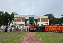 Capaian Zero Accident, Posko Terpadu Lebaran Bandara Palembang Resmi Ditutup