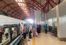 Dua Pekan Libur Lebaran, LRT Sumsel Layani 213 Ribu Penumpang
