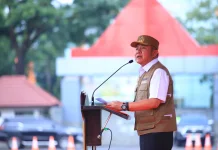 Apel Gabungan, Gubernur Tekankan Disiplin ASN usai Lebaran