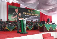 Bangga jadi Generasi Pertama, Pangdam II/Swj Motivasi Prajurit Yon TP 948/KSS