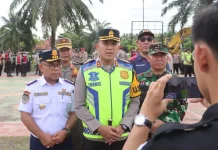 Arus Balik Lebaran di Muba Lancar, Kapolres Beri Apresiasi