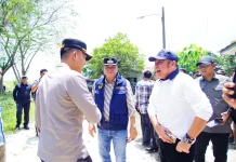 Tinjau Kebakaran Keluang, Gubernur Sumsel Bahas Pelepasan Lahan HGU