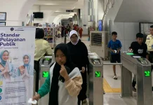 Asrama Haji Jadi Stasiun Tersibuk LRT Sumsel