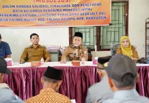 Musdesus Talang Buluh Pastikan BLT Tepat Sasaran