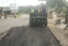 Perbaikan Dimulai, Jalan Muara Enim-Sugih Waras Ditarget 94 Persen Mantap