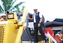 Groundbreaking Jalan Hauling Batu Bara Muba Resmi Dimulai