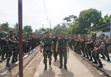 Pangdam II/Sriwijaya Tekankan Disiplin dan Lahan Produktif di Yonif 949/DR