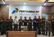 Pangdam Sriwijaya Perkuat Sinergi di Pertamina EP Zona 4 Prabumulih