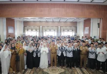 Pemkot Palembang Lepas 66 Calon Jemaah Haji PGRI
