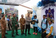 Polres Muba Hadirkan Kedai Padek untuk Driver Ojek