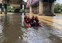 Siswi SMP Terseret Arus Sungai Komering