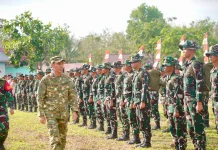 TMMD Ke-128 OKI Percepat Pembangunan Desa dan Kesejahteraan Warga