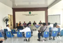 Gandeng Perusahaan, Sanga Desa Muba Kebut Perbaikan Jalan