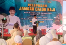 Pemerintah Muba Lepas Keberangkatan Jemaah Haji