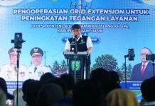 Herman Deru Resmikan Grid Extension di Banyuasin