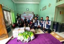 Implementasi Polri Presisi, Polres OKUS Gelar Aksi Kemanusiaan di Panti Asuhan