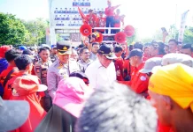 Aksi Buruh di Muba Berlangsung Aman