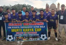 Satgas TMMD Kodim 0402 OKI Gelar Pertandingan Sepak Bola antar Desa
