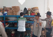 Antisipasi Karhutlah, Polsek Rambutan Cek Kesiapan Peralatan Perusahaan