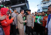 Polri dan Pemkot Palembang Luncurkan Kedai ADO untuk Driver Online