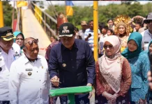 Jembatan Gantung Desa Siku Diresmikan, Akses Perkebunan dan Wisata Terbuka