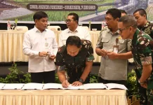 Perkuat Ketahanan Pangan, Danrem 044/Gapo Teken Nota Cetak Sawah & OPLAH