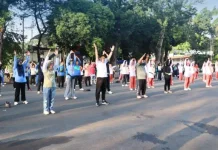 Budayakan Hidup Sehat, ASN Palembang Kompak Berolahraga