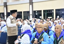Sakit saat Masuk Asrama, Jemaah Haji Lansia Kloter 13 Palembang Tunda Berangkat