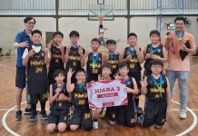 NMB Club Raih Juara Tiga Happyhoops KU-12