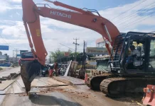 Rawan Macet, Perbaikan Jalan di KM 13 Palembang-Betung Dikebut 24 Jam