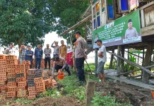 Polda Sumsel-BAZNAS Kolaborasi Gelar Program Bedah Rumah
