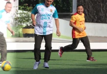 Perkuat Stamina Prajurit, Kodam II/Sriwijaya Gelar Olahraga Bersama