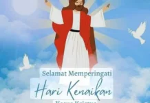 HKBP Palembang Gelar Ibadah Kenaikan Yesus Kristus