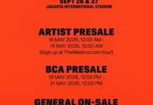 Tutorial War Tiket The Weeknd Jakarta 2026