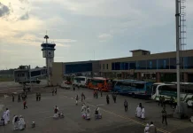 Embarkasi Palembang Tuntas, 16 Kloter Haji Diberangkatkan