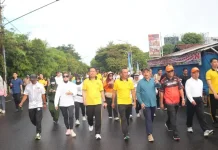Lahat Resmi Gelar Car Free Day Perdana