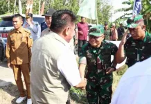 Kodim OKI Dukung Ketahanan Pangan Sumsel