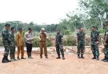 Danrem 044/Gapo Pastikan TMMD OKI Rampung Tepat Waktu