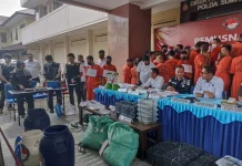 Polda Sumsel Musnahkan Narkoba Senilai Rp2,85 Miliar