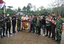 TMMD ke-128 Kodim 0405/Lahat Sukses, Pangdam II/Sriwijaya Apresiasi Kinerja Tim