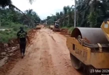 Warga Muba Apresiasi Gerak Cepat Perbaikan Jalan Keramat Jaya