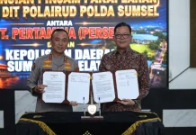 Perkuat Layanan Keamanan Perairan, Polda Sumsel Amankan Aset Strategis Nasional