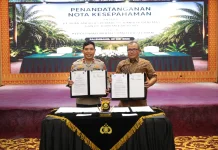 Antisipasi Dini Karhutla 2026, Wakapolda Sumsel Teken MoU Pengamanan Hutan