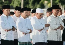 Pemkab Muba Gelar Salat Iduladha di Halaman Pendopoan